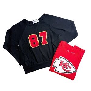Les Tout Petits Taylor Swift Kansas City Chiefs bundle